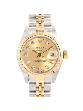 Rolex Watch Datejust Gold
